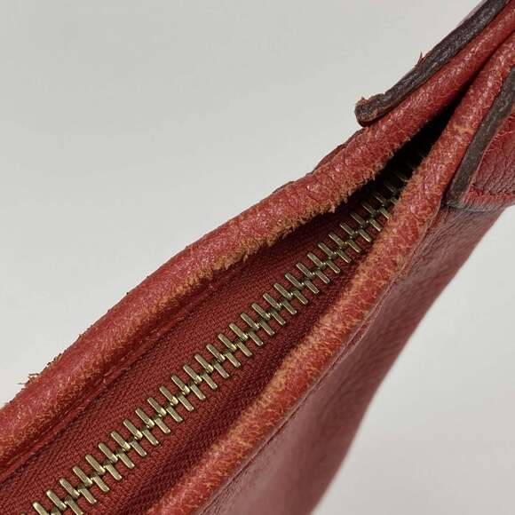 Hermes Hermès Trim 31 One-Shoulder Shoulder Bag in Red Leather, Size E, Women's - Picture 6 of 10